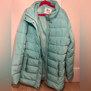 Justice puffer jacket